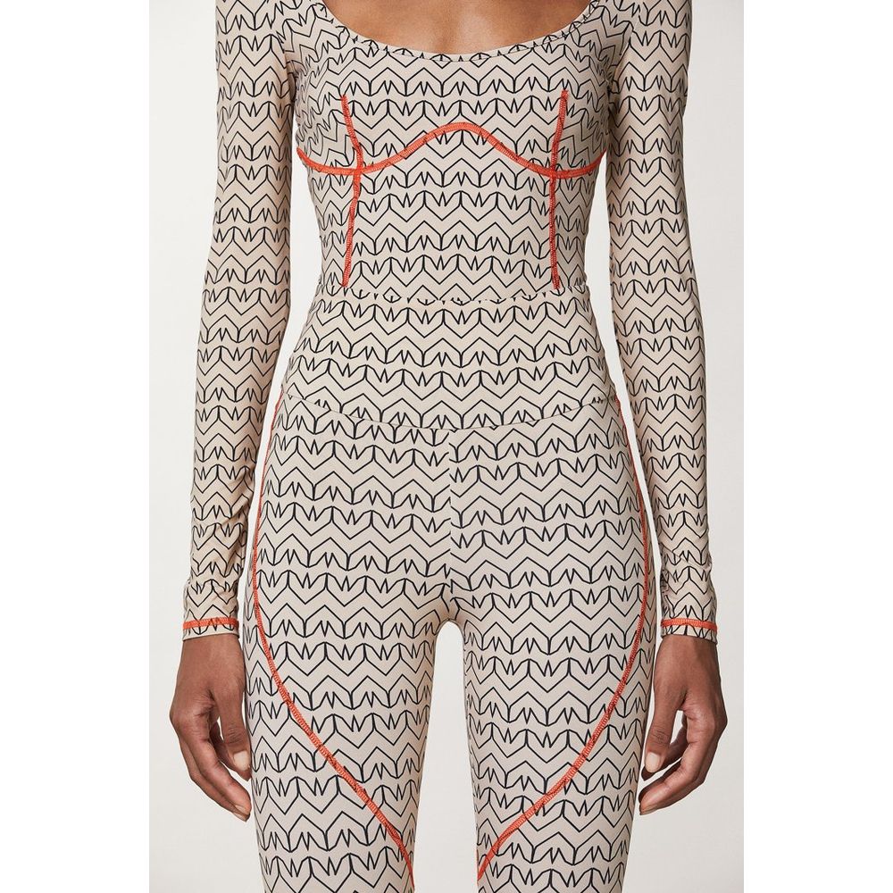 Bicolor Polyamide Leggings