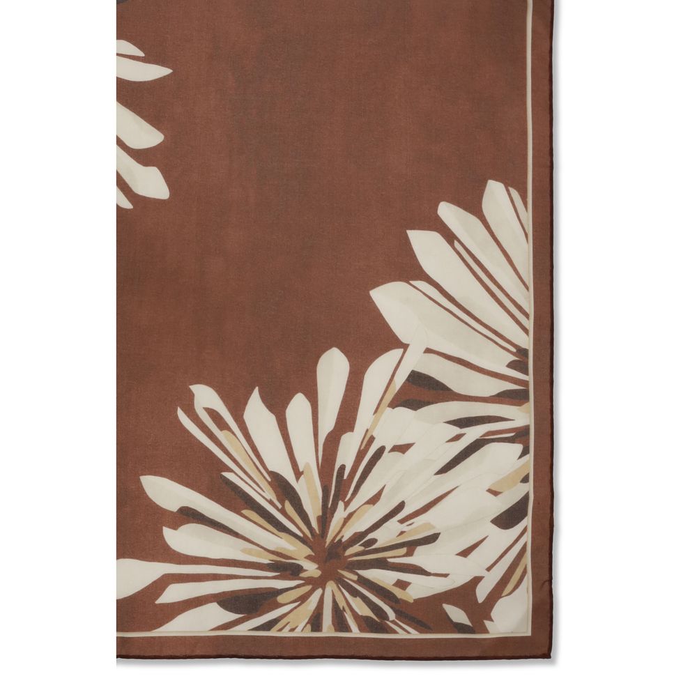 Bordeaux Silk Scarf