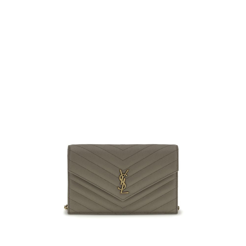 Gray Calf Leather Bos Taurus Wallet