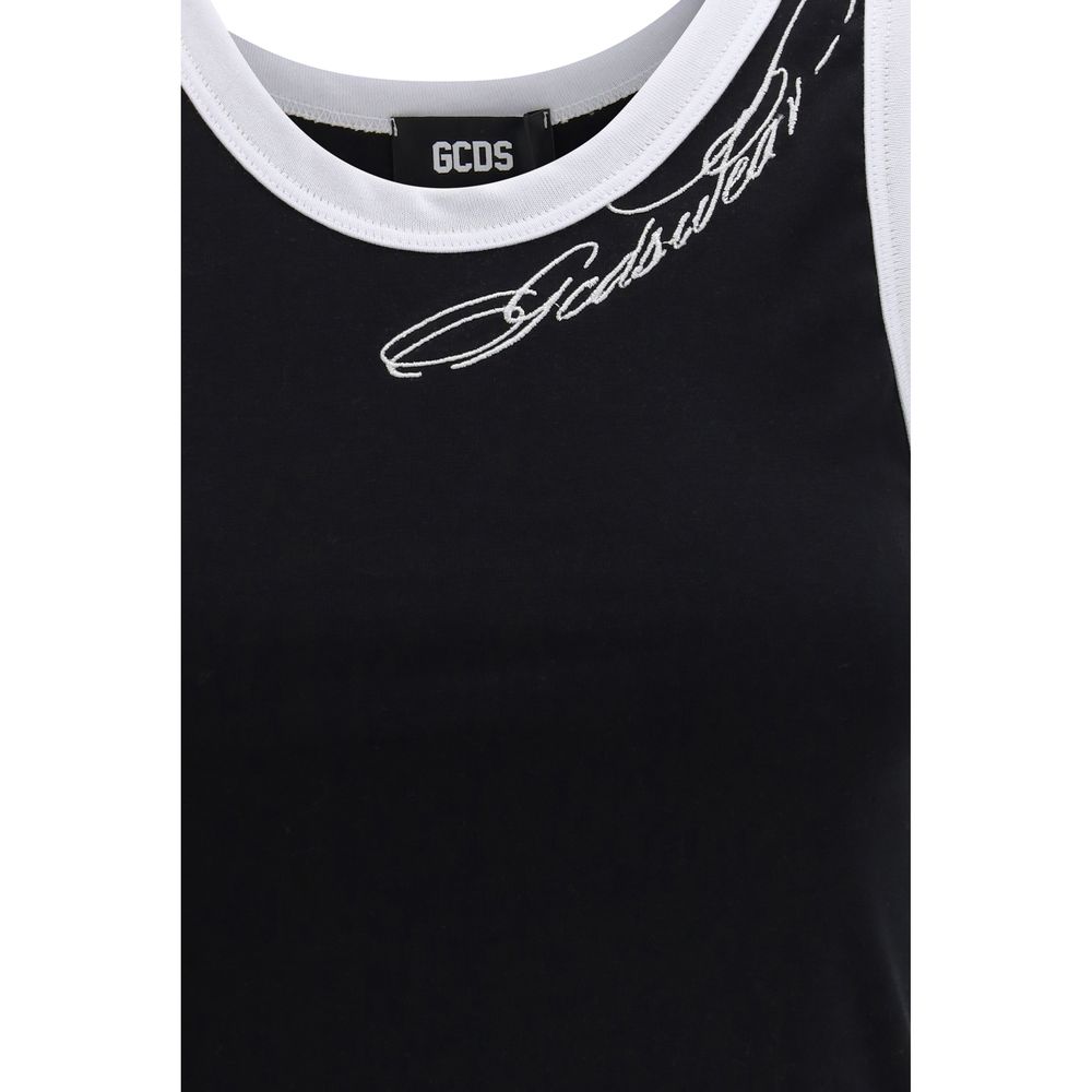 Black Cotton Tank Tops