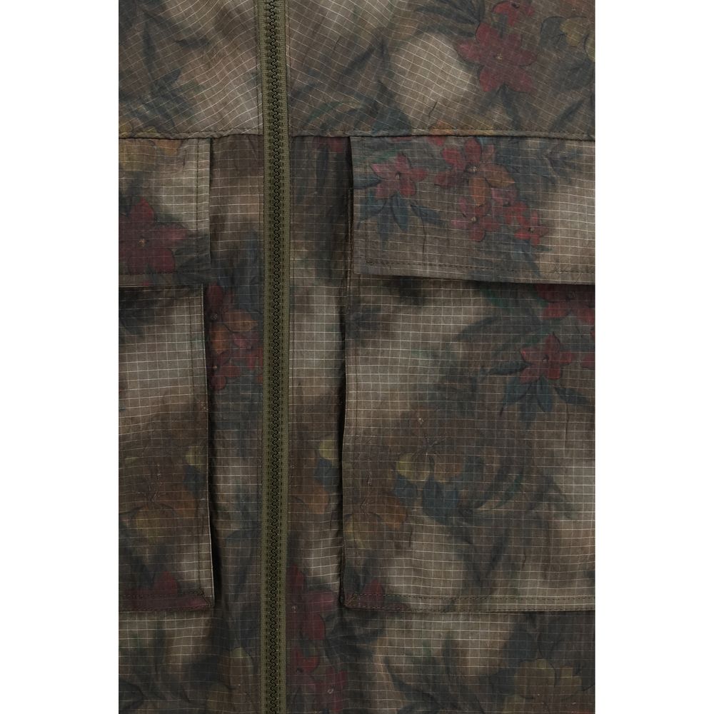 Bicolor Nylon Parka