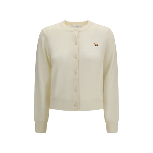 Beige Cotton Cardigan