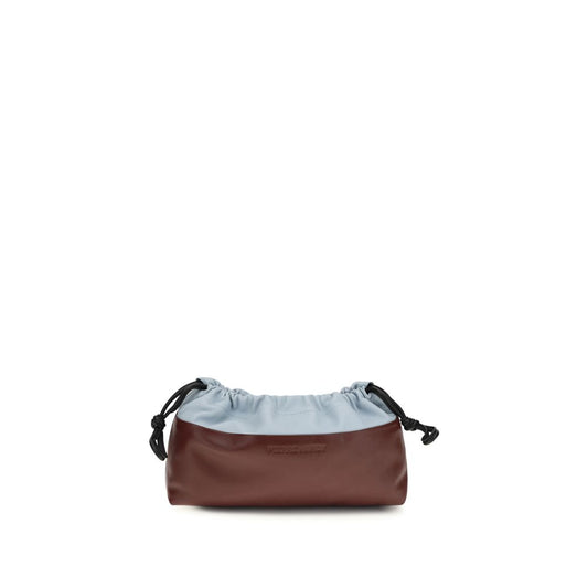 Multicolor Calf Leather Bos Taurus Clutch Bag