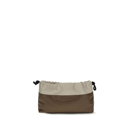 Brown Calf Leather Bos Taurus Clutch Bag