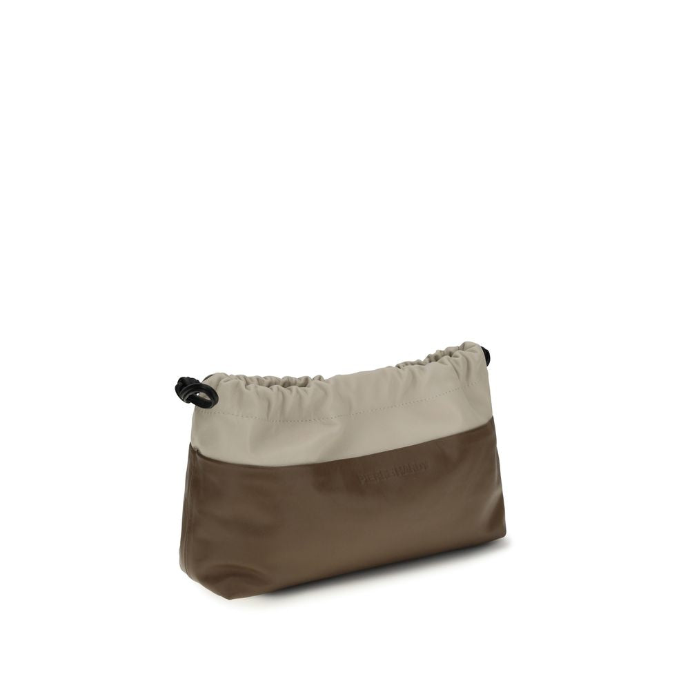 Brown Calf Leather Bos Taurus Clutch Bag