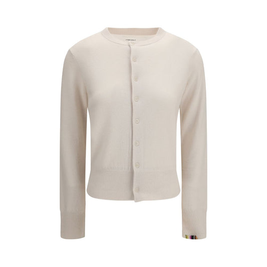 Beige Cashmere Cardigan