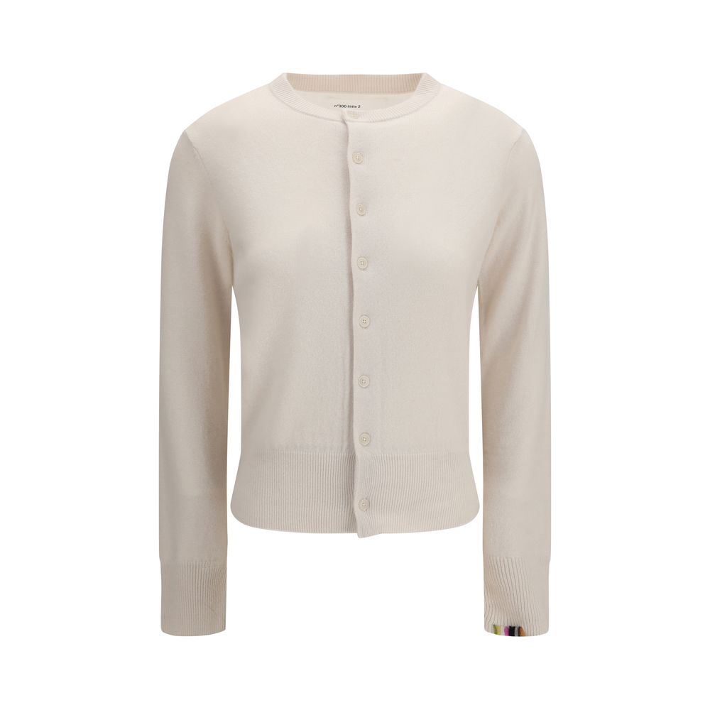 Beige Cashmere Cardigan