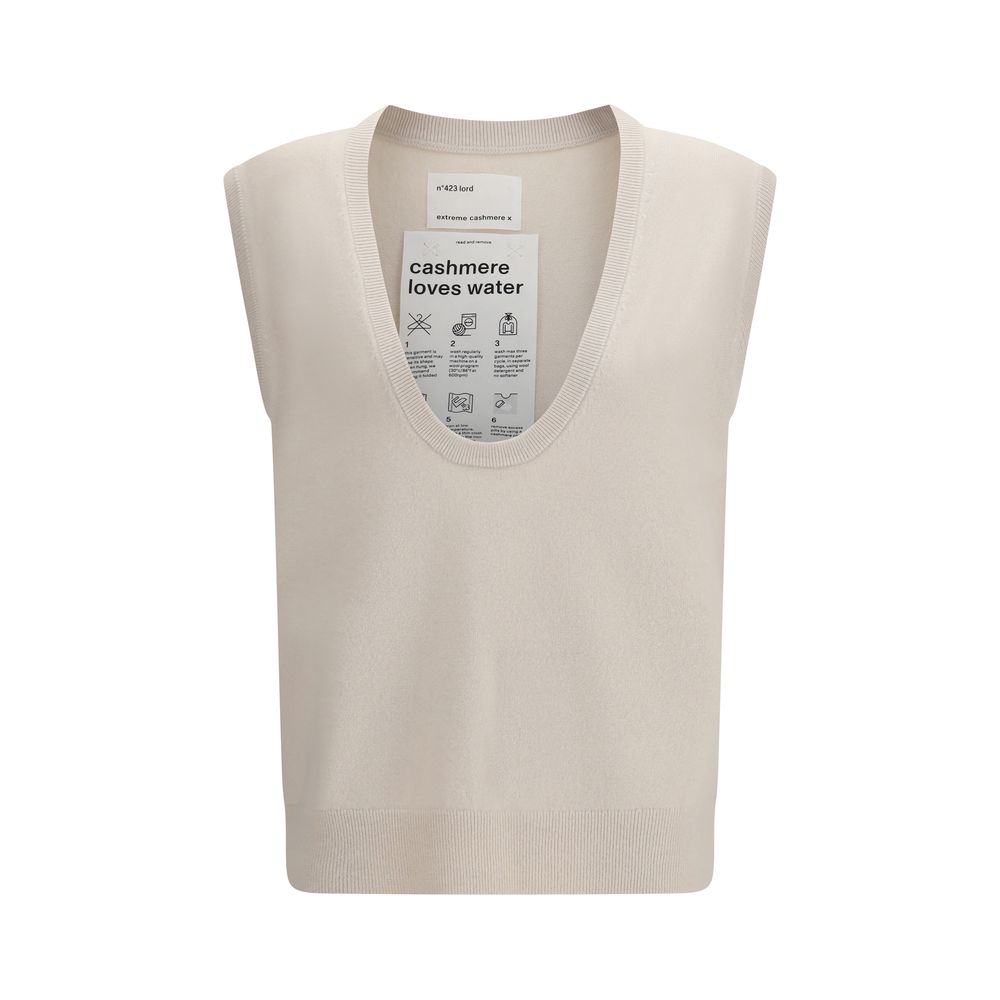 Beige Cashmere Sweatshirt