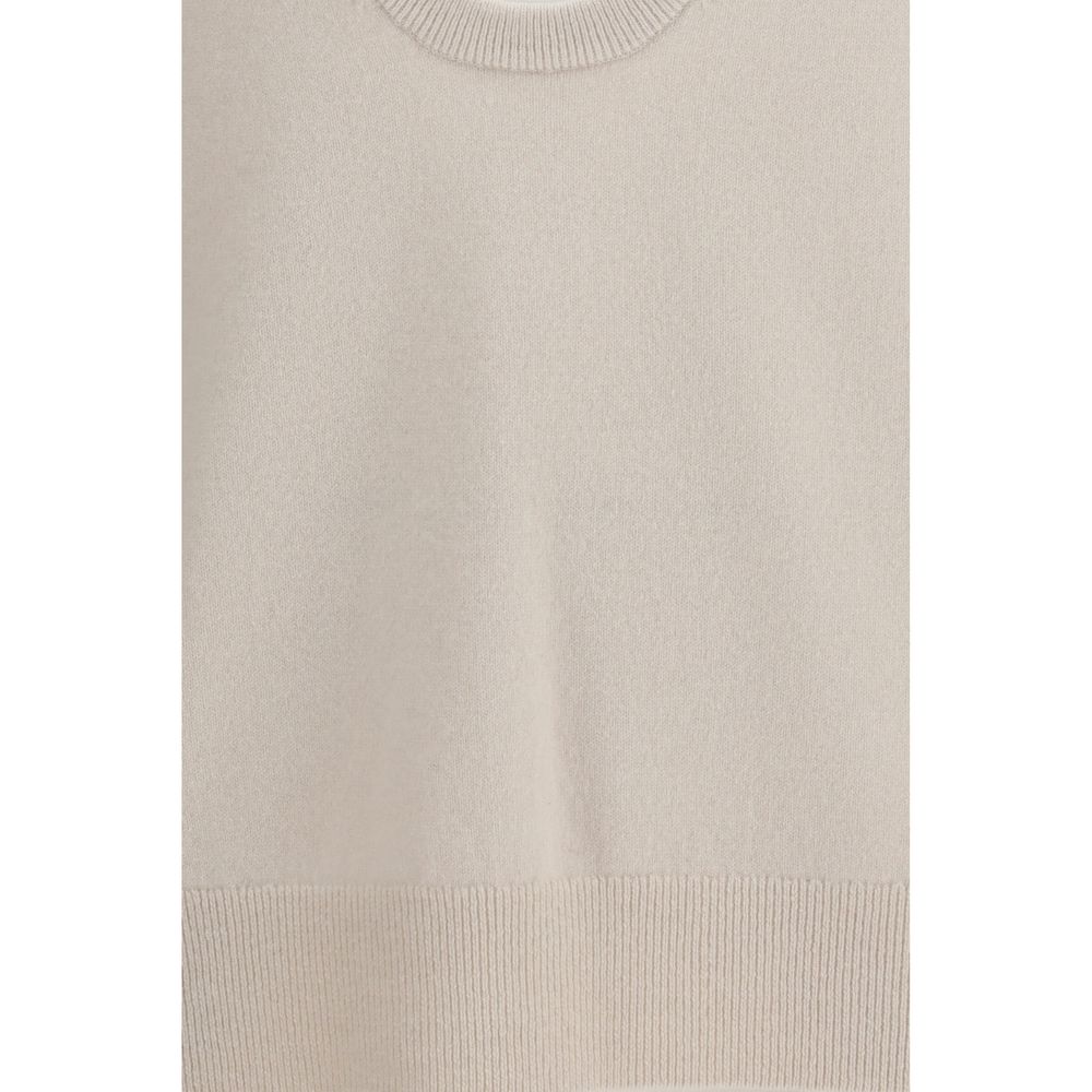 Beige Cashmere Sweatshirt