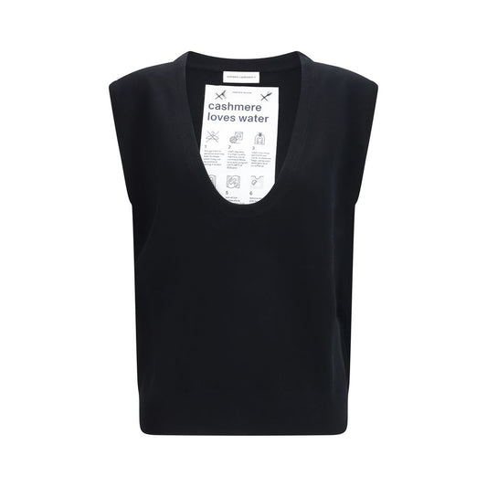 Black Elastane Sweatshirt