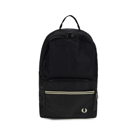 Black Nylon Backpack