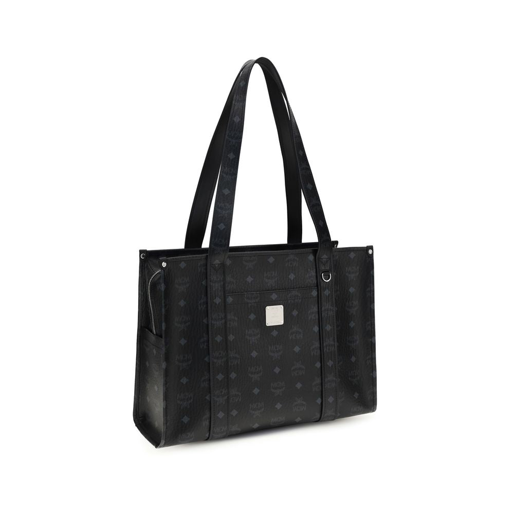 Black Fabric Shoulder Bag