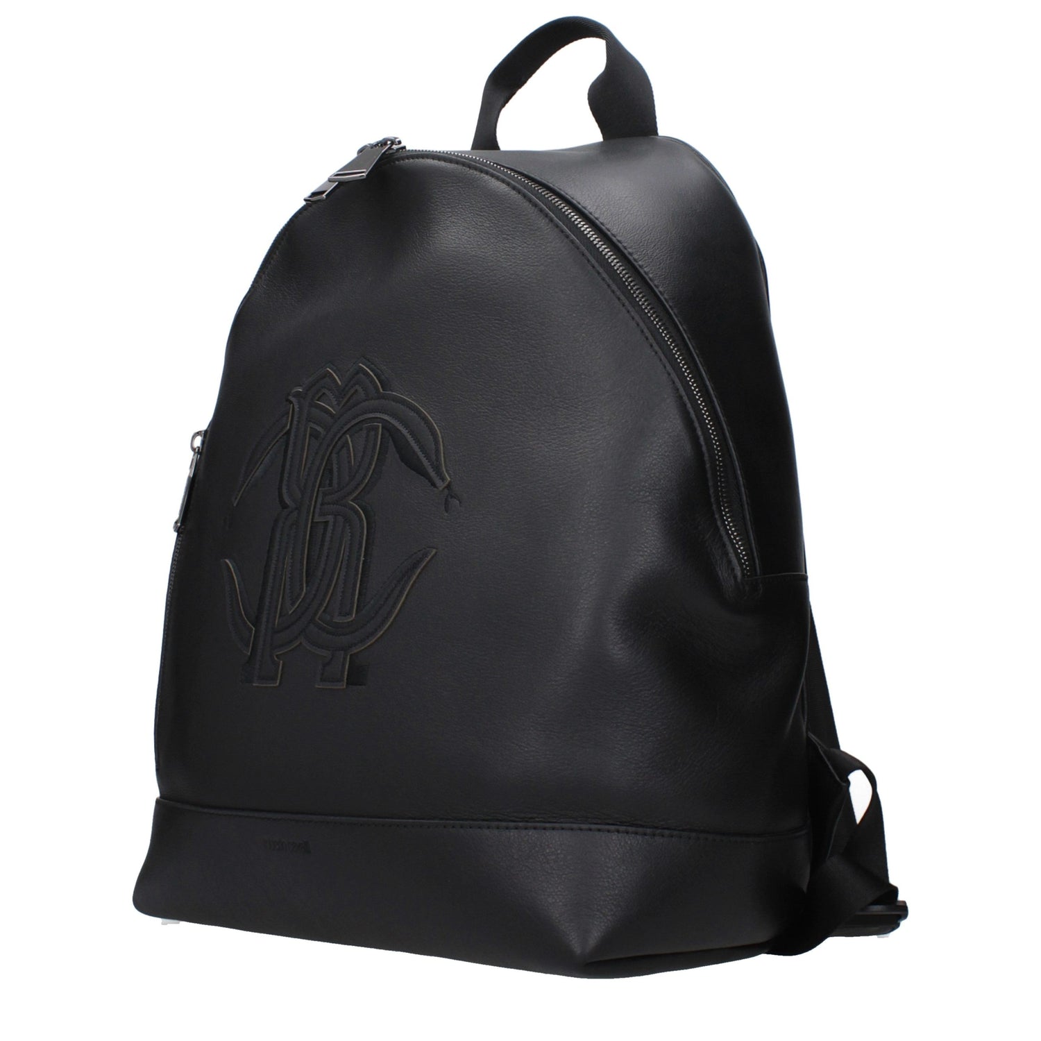 Black Leather Backpack