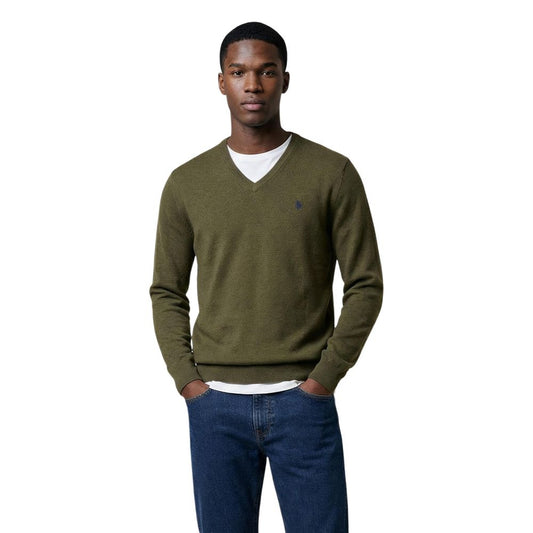 Green Cotton Sweatshirt