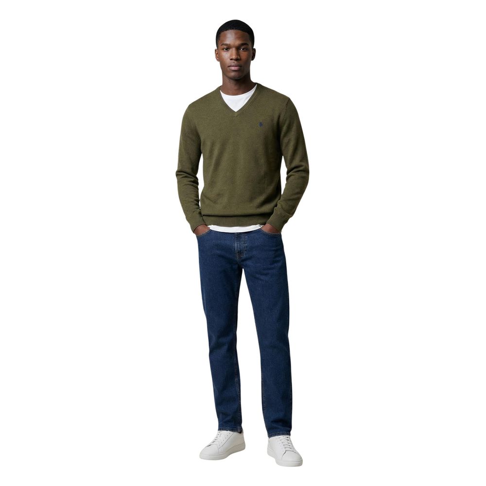 Green Cotton Sweatshirt
