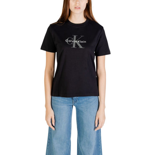 Black Cotton T-Shirt