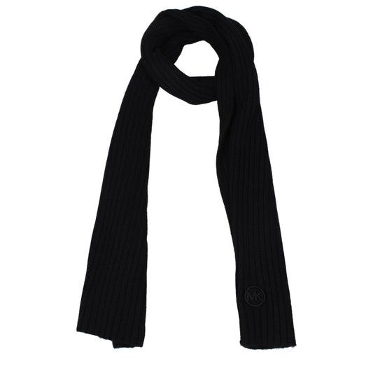 Black Polyester Scarf