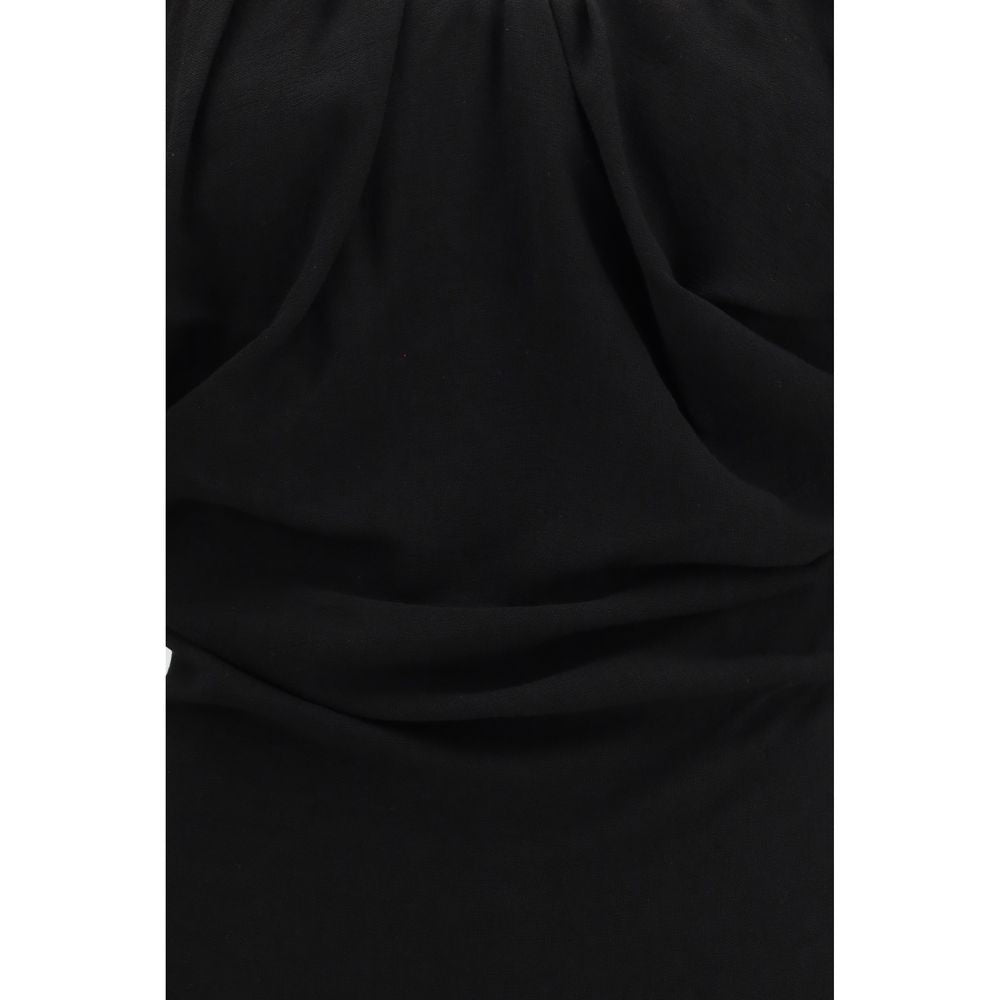 Black Viscose Cocktail Dress