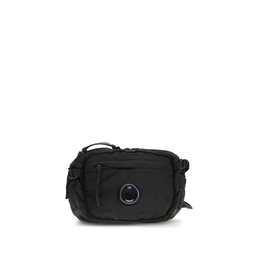Black Polyamide Shoulder Bag
