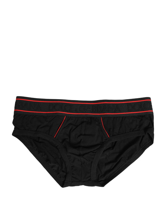 Black Logo Waistband Brando Brief Underwear