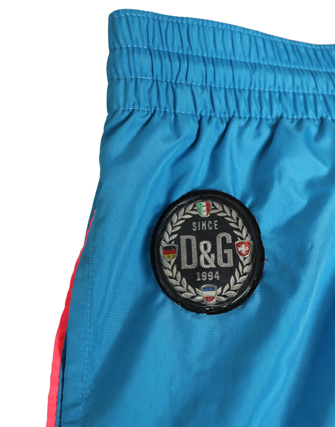 Blue Polyester Beachwear Men Shorts Swimwear