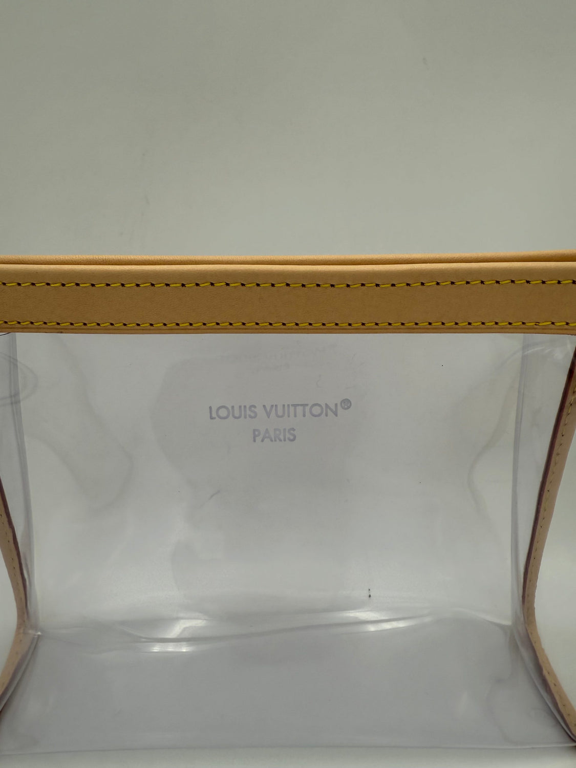 LOUIS VUITTON Monogram Transparent MM Pochette