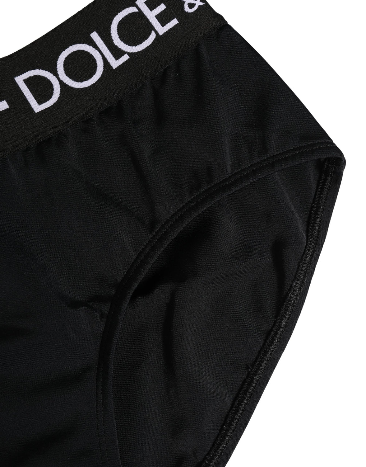 Black Nylon Stretch Coulotte Panty Underwear