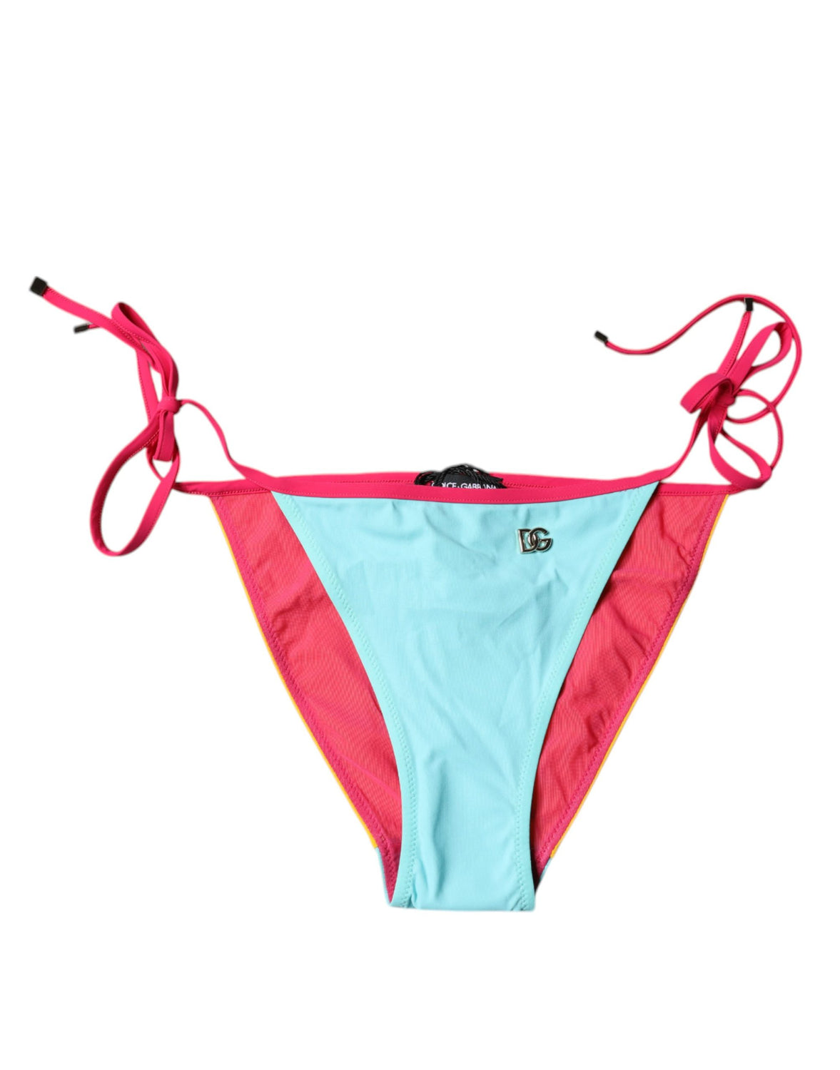 Multicolor Logo Swimsuit Bikini Bottom Swimwear