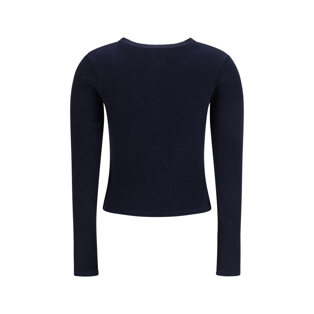 Blue Cotton Cardigan