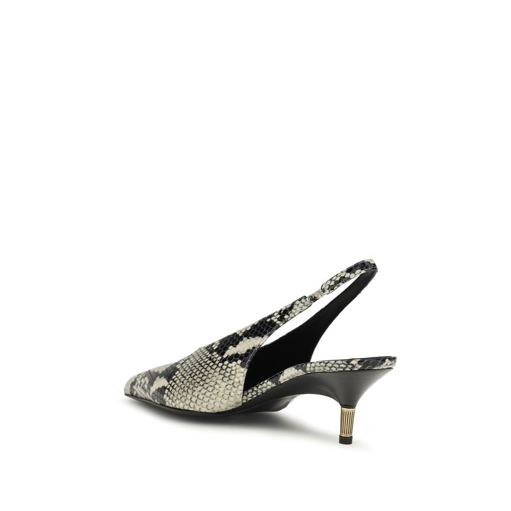 Multicolor Calf Leather Bos Taurus High Heel Pumps