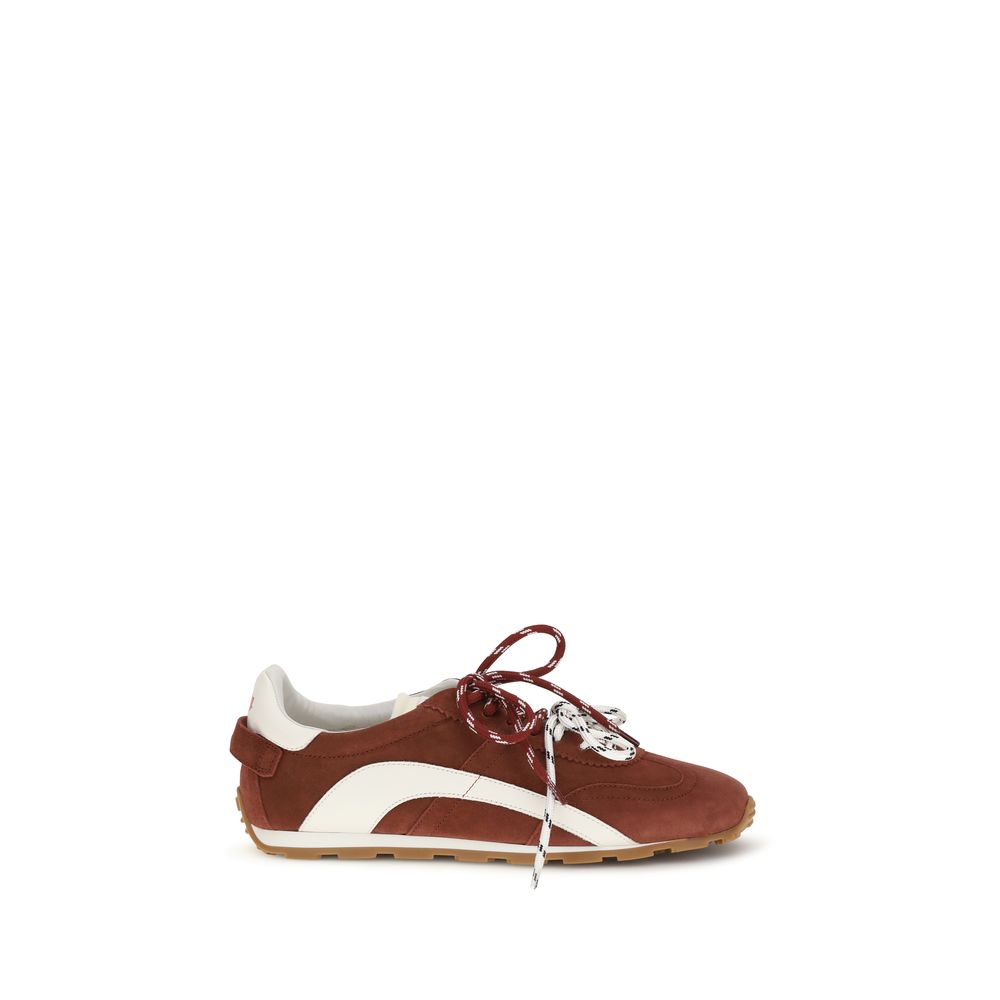 Multicolor Calf Leather Bos Taurus Low Top Sneakers