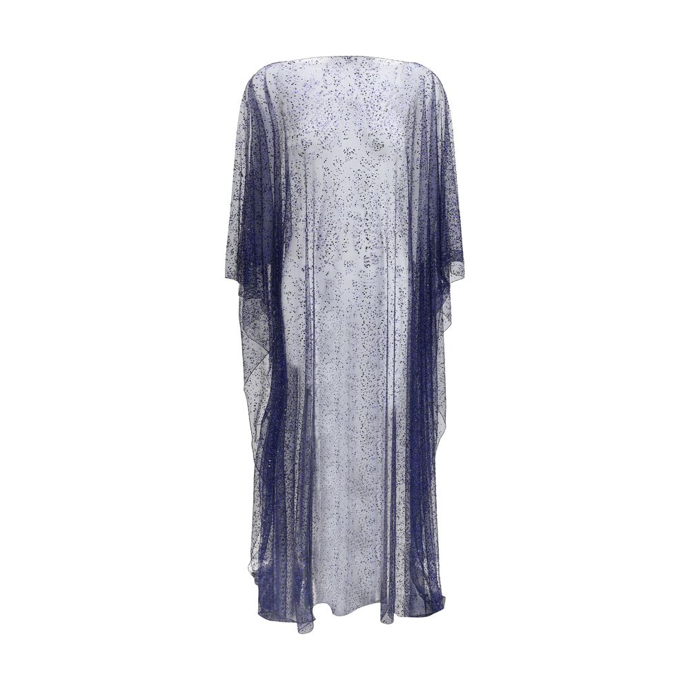 Blue Polyamide Poncho