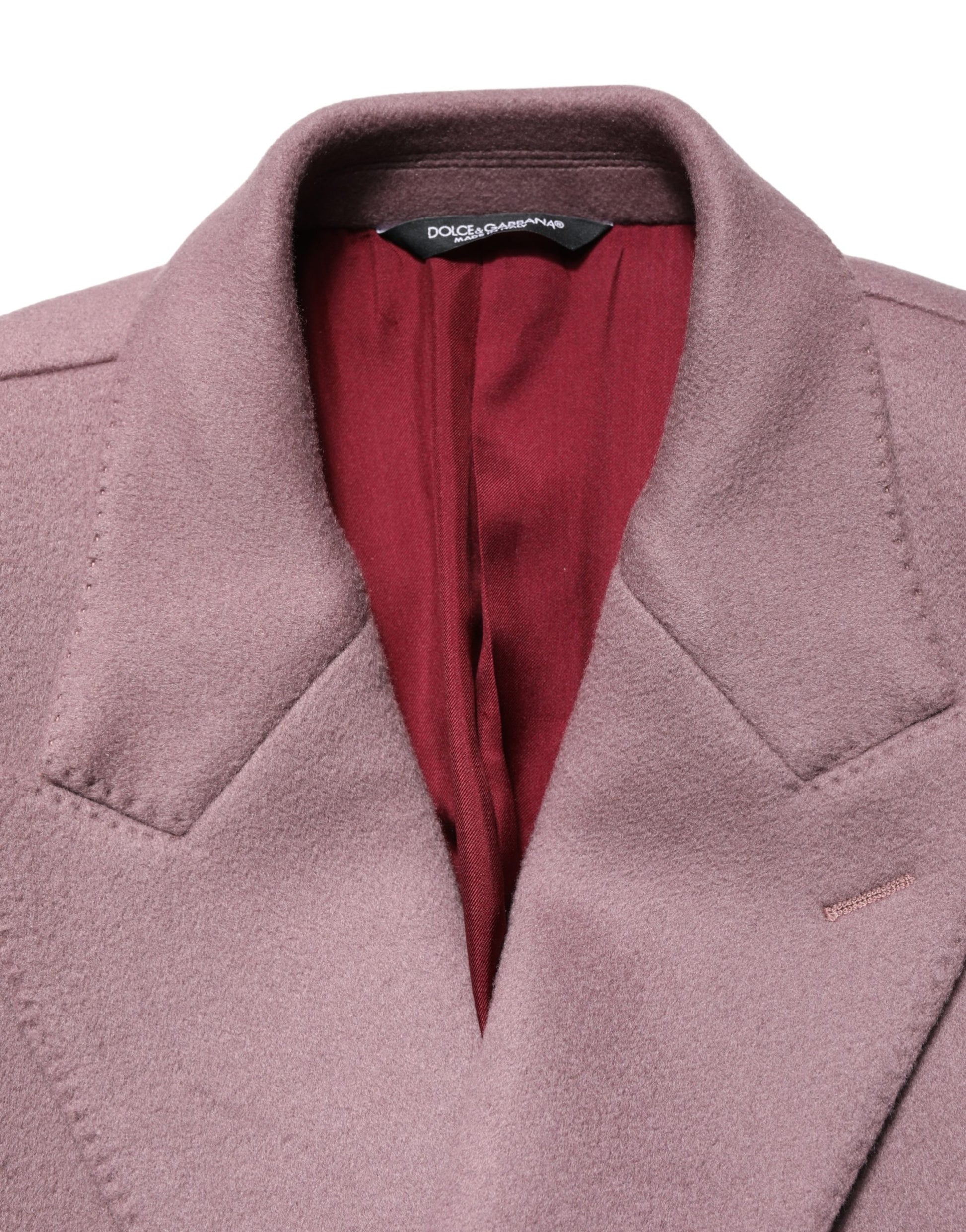 Brown Double Breasted Men Trench Coat Jacket