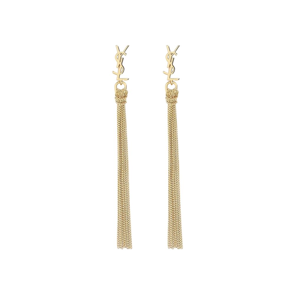 Gold Brass Earrings