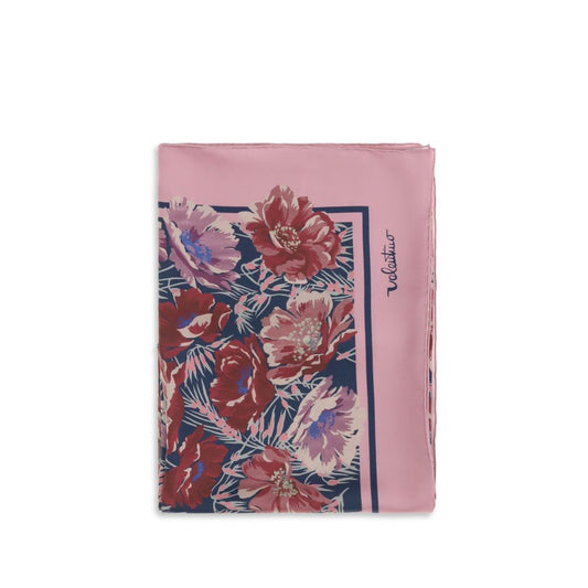 Multicolor Silk Scarf