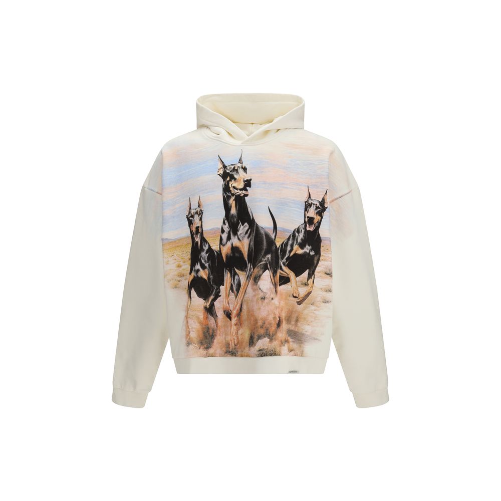 White Cotton Sweatshirt