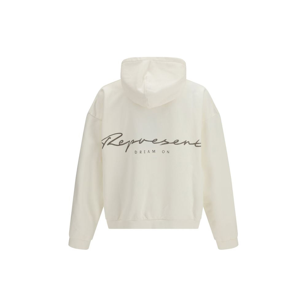 White Cotton Sweatshirt