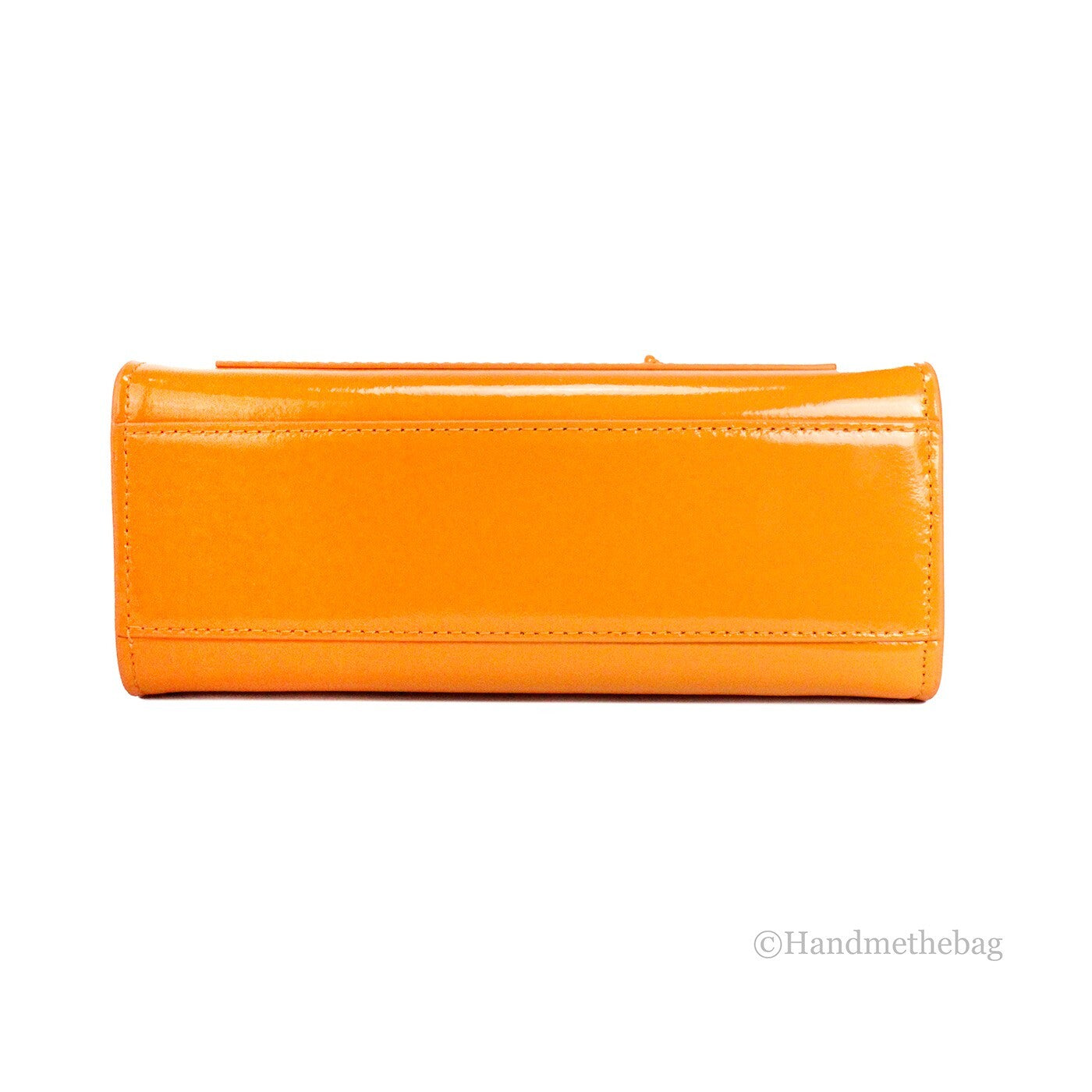 Marc Jacobs Mini Grind Scorched Patent Leather Crossbody Tote Bag Purse