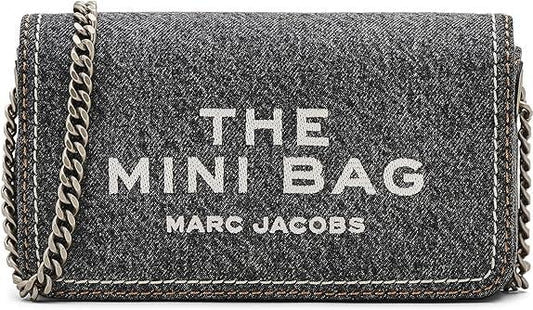 Marc Jacobs The Denim Chain Mini Bag - Black Wash