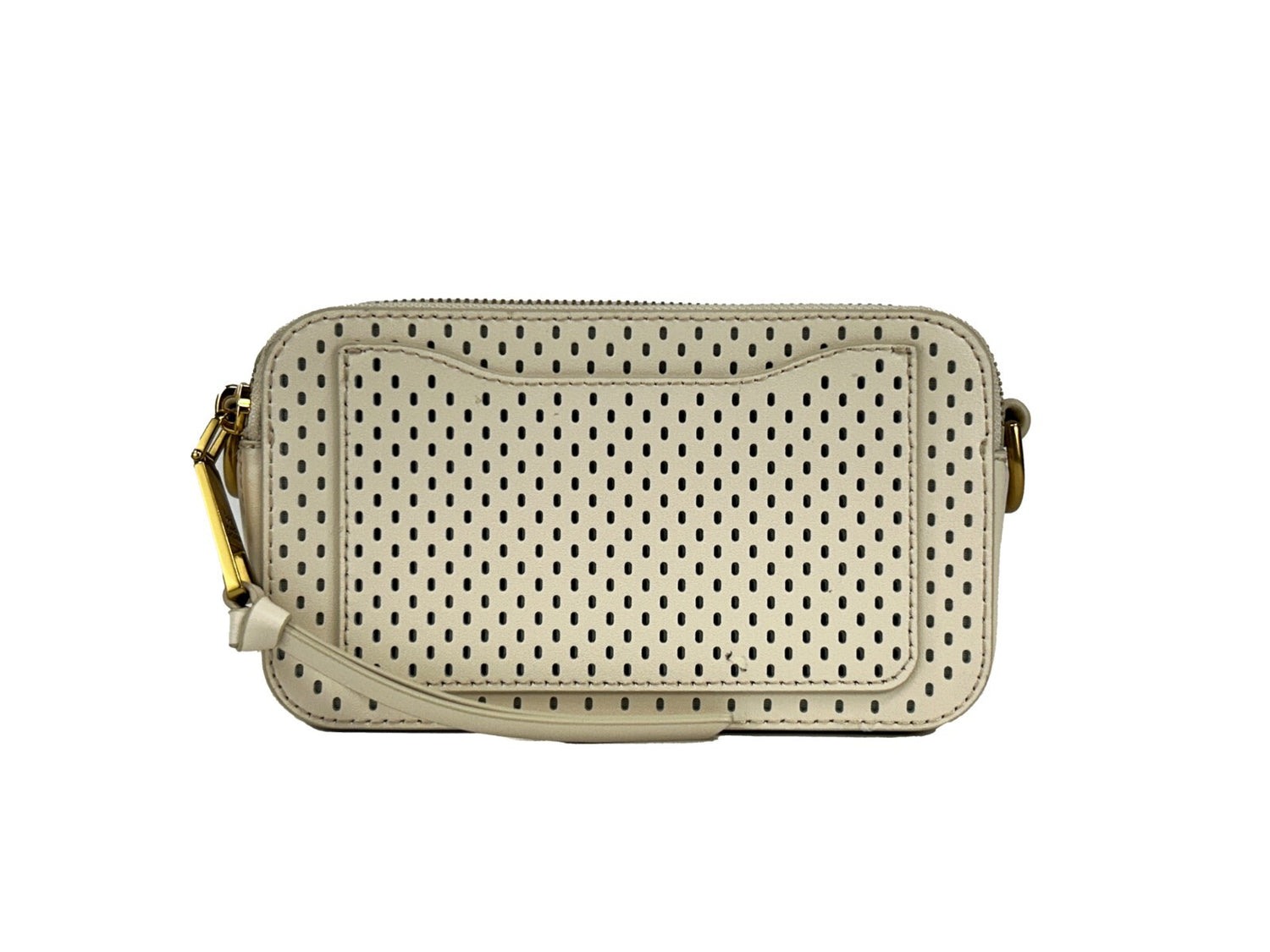 Marc Jacobs The Snapshot Perforated Crossbody Bag
