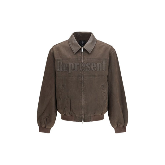 Brown Cotton Bomber
