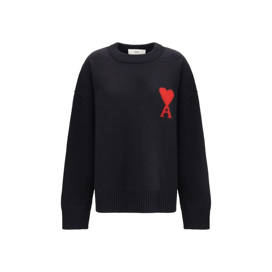 Black Fleece Wool Sweatshirt