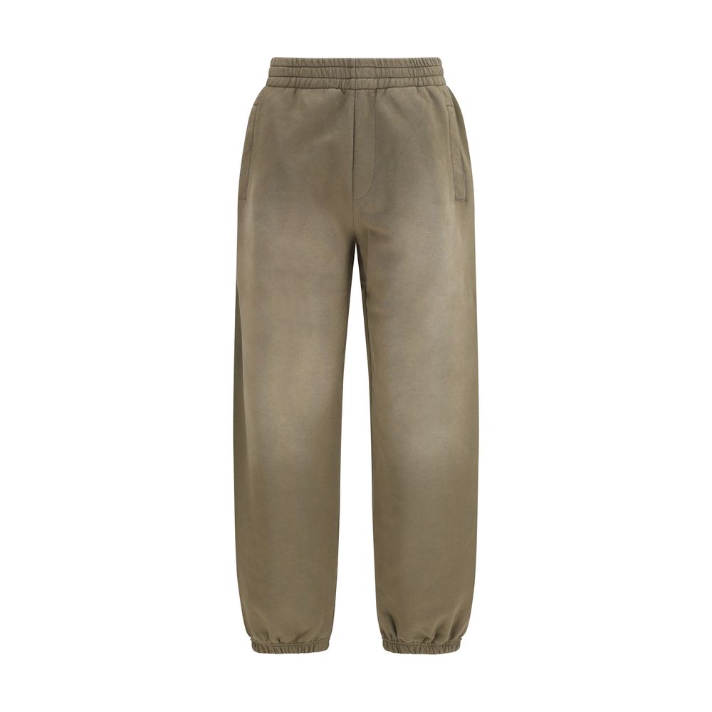 Bicolor Cotton Joggers (Workout Pants)