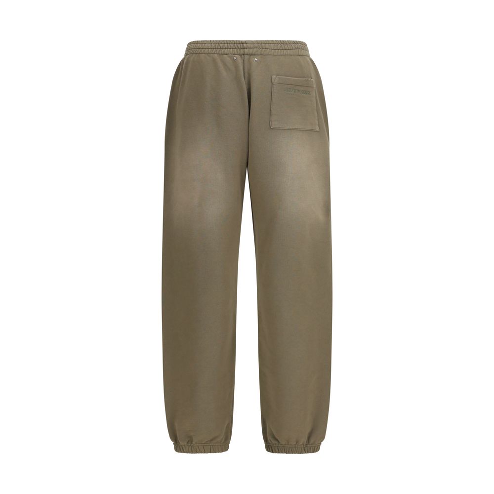 Bicolor Cotton Joggers (Workout Pants)