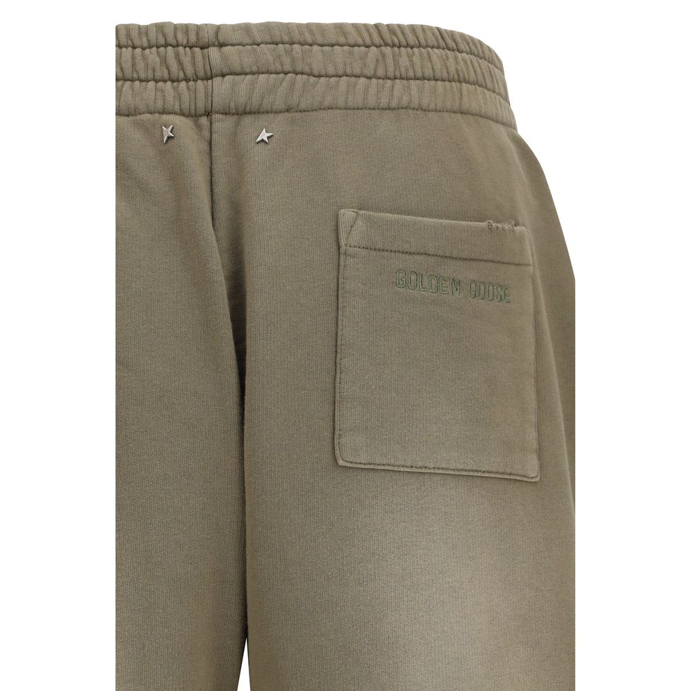 Bicolor Cotton Joggers (Workout Pants)