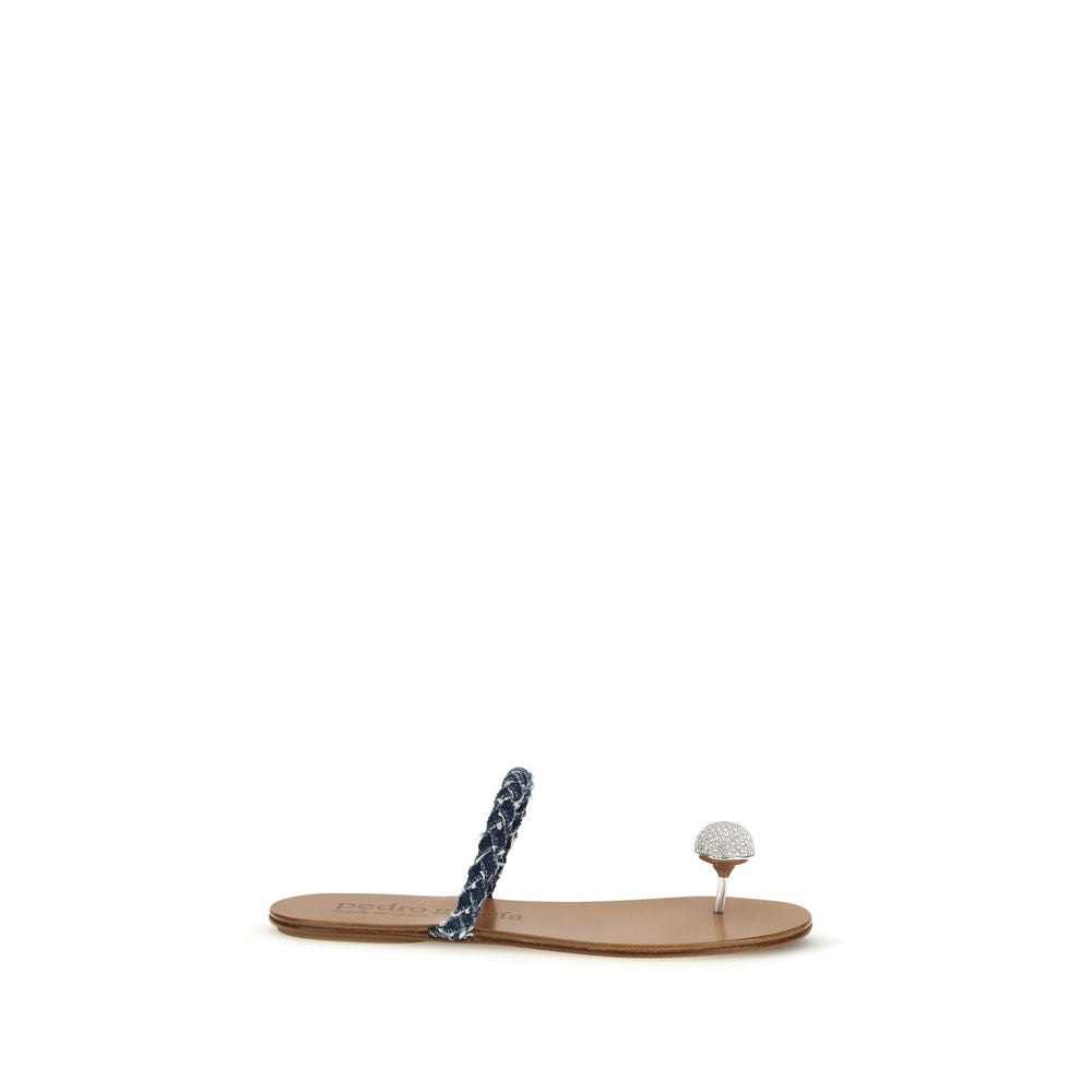 Brown Calf Leather Bos Taurus Sandals