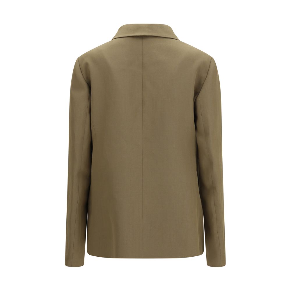 Brown Viscose Blazer