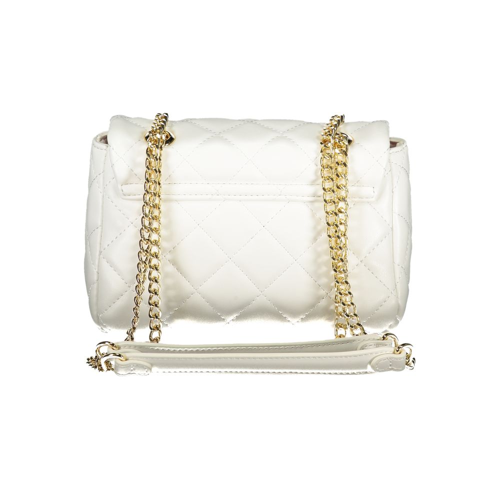 White Polyurethane Women's Bag