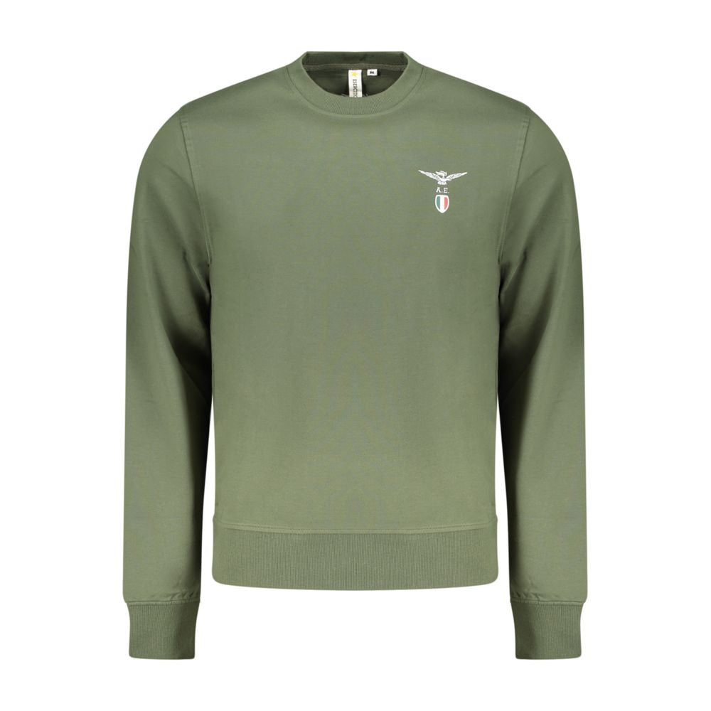Black Cotton Men's Sweatshirt