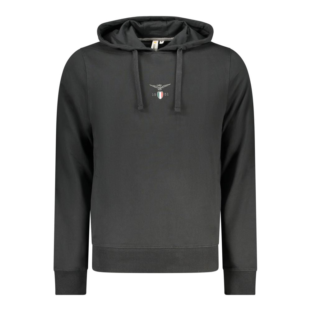 Blue Cotton Men's Hoodie